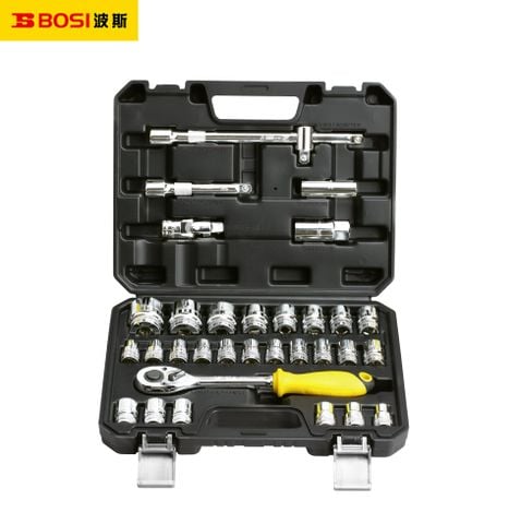 Bộ tuýp hệ mét 1/2 inch 32 chi tiết BOSI BS511032