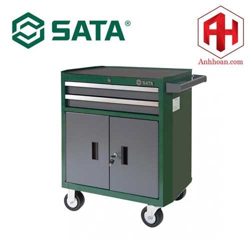 Xe đẩy 1 tủ - 2 ngăn kéo đơn SATA 95123