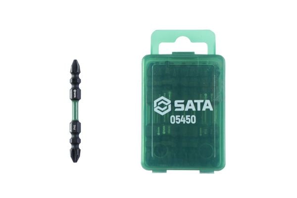 Bộ đầu tuốc nơ vít 2 đầu torx 10 cái SATA 05450
