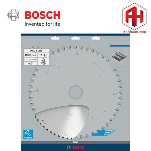 Bosch Lưỡi cưa hợp kim PRO (sắt), 355x2.2x25.4mm, T66 2608844870