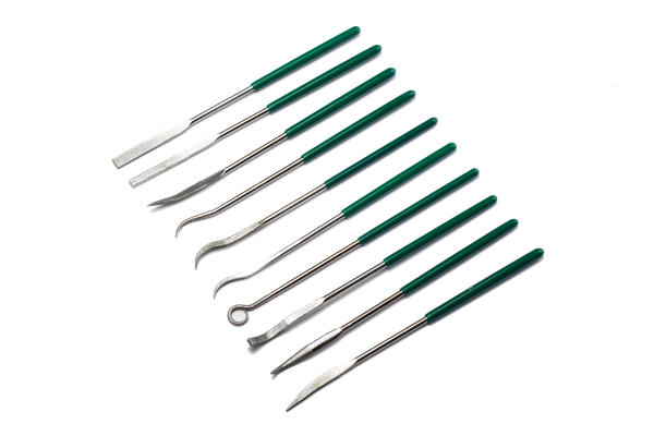 Bộ dũa kim cương 10 chi tiết 3x140mm SATA 03804