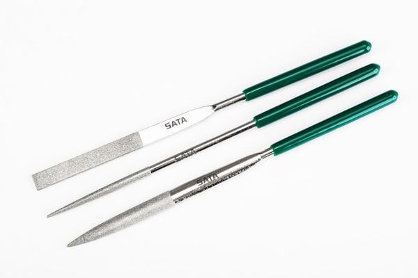 Bộ dũa kim cương 3 chi tiết 4x160mm SATA 03870