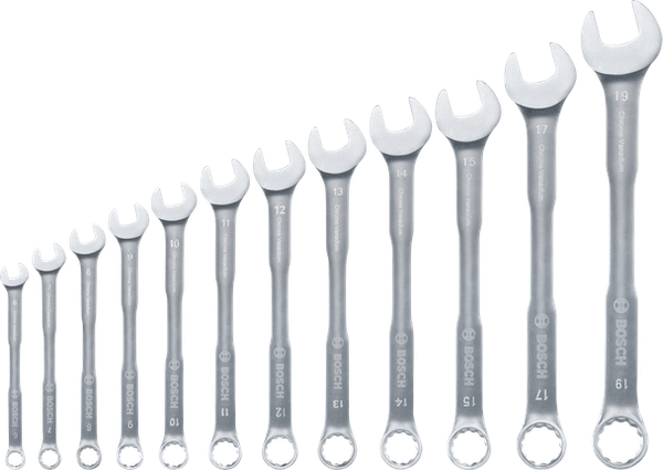 Bosch Bộ cờ lê vòng miệng (6–19 mm) 12 món 1600A03AH4