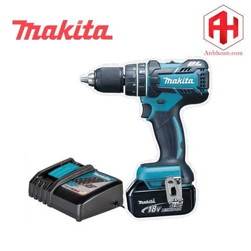 Combo Máy khoan pin Makita 18V DHP459 (Kèm 1 pin 1 sạc)
