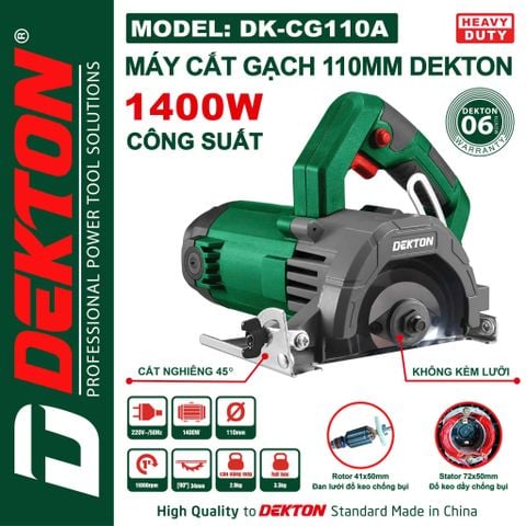 DEKTON máy cắt gạch (110mm) DK-CG110A