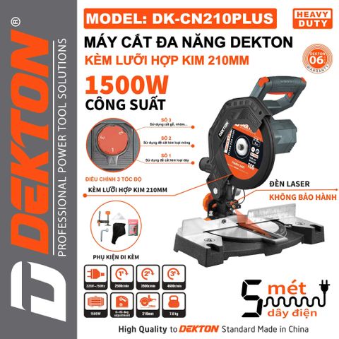 DEKTON máy cắt đa năng (210mm) DK-CN210PLUS
