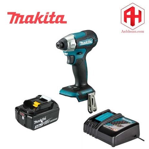 Combo Máy vặn vít dùng pin Makita 18V DTD157 (Kèm 1 pin 1 sạc)