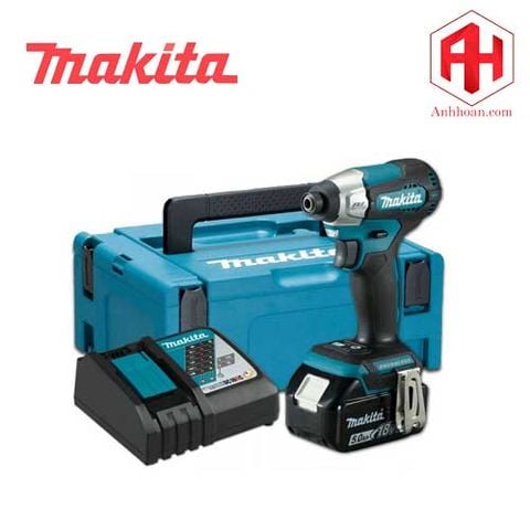 Máy khoan vặn vít dùng pin Makita 18V DTD157RT1J (SET 1x5Ah)