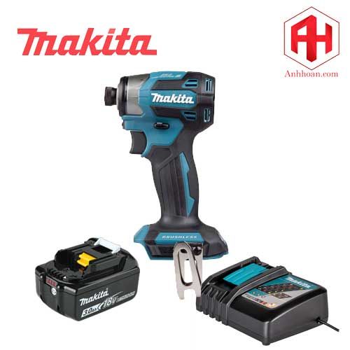 Combo Máy vặn vít dùng pin Makita 18V DTD173Z (Kèm 1 pin 1 sạc)
