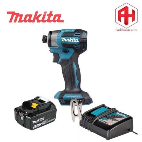 Combo Máy vặn vít dùng pin Makita 18V DTD173Z (Kèm 1 pin 1 sạc)