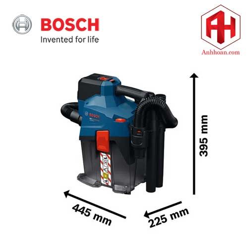 Bosch Thân Máy hút bụi pin 18V GAS18V-6LS (SOLO)
