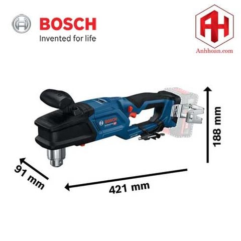 Bosch Máy khoan góc dùng pin 18V Bosch GRD 18V-127 (SOLO)