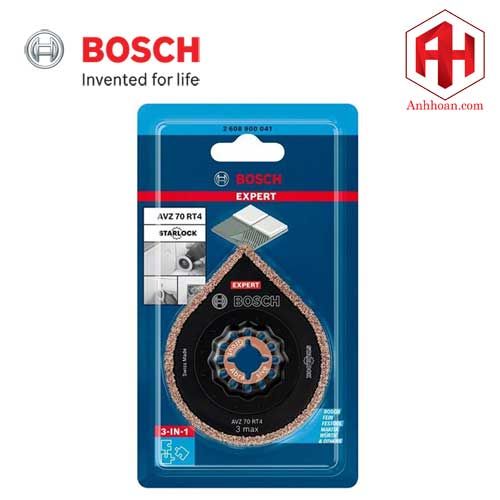 Phụ kiện máy cắt rung - Lưỡi cắt rãnh & mài AVZ 70 RT4 2608900041