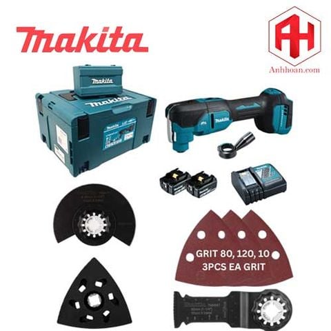 Máy cắt rung đa năng dùng pin 18V Makita DTM53RTJX1