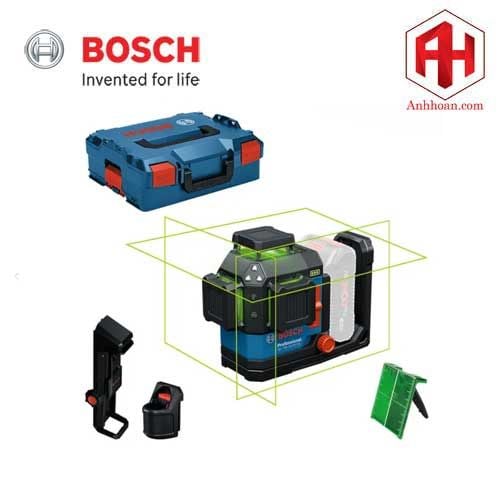 Máy cân mực laser Bosch GLL 18V-120-33 CG (Tia xanh)