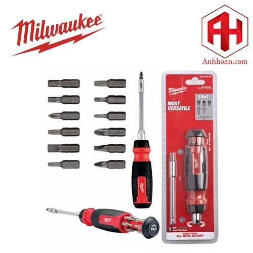 Milwaukee Tua vít bánh cóc đa năng 14 đầu 4932480582