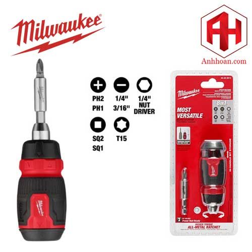 Milwaukee Tua vít bánh cóc đa năng 8 đầu 48-22-2913