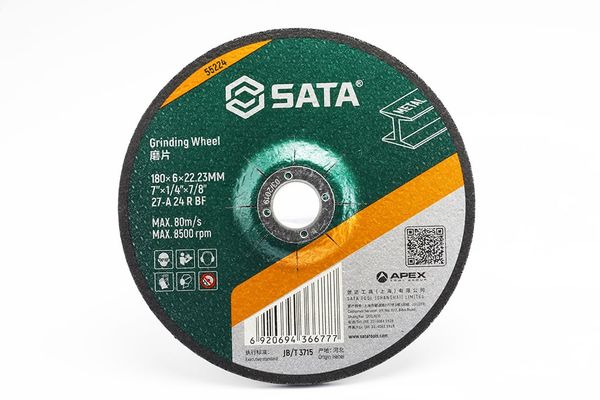 Đá mài kim loại 180×6.0×22.23MM SATA 55224