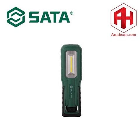 Đèn pin chiếu sáng dạng gập 600lm SATA 90619