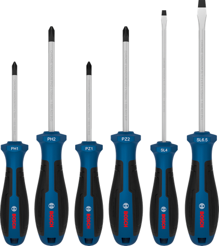 Bosch Bộ 6 tua vít PH/PZ/SL 1600A039PH