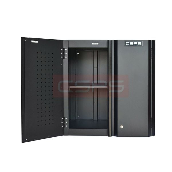 Tủ dụng cụ treo tường CSPS W61 x H45cm - 01 ngăn màu đen VNWC061H45A1BB1