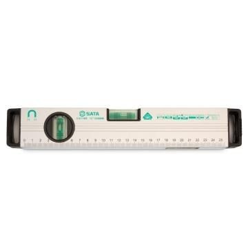 Thước thủy bằng nhôm có nam châm 45cm SATA ST91612ME