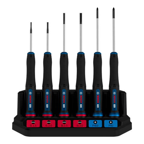 Bosch Bộ 6 tua vít chính xác PRO PH/SL 1600A039PL