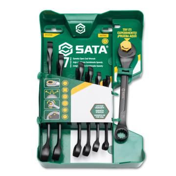 Bộ cờ lê 2 đầu thép đen SATA ST47530