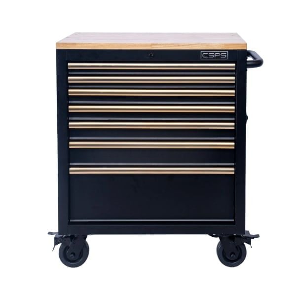 Tủ dụng cụ CSPS 76cm - 07 hộc kéo, màu vàng VNTC07607BY1M