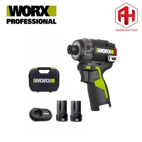 Máy vặn vít pin 12V WORX WU138 (SET 2Ah)