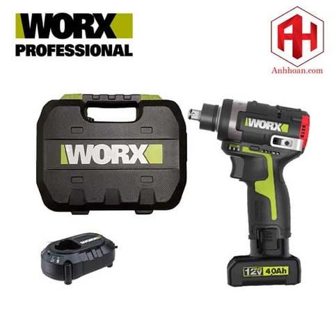 Máy vặn ốc vít 2 trong 1 pin 12V WORX WU132T.2 (SET 1x4Ah)