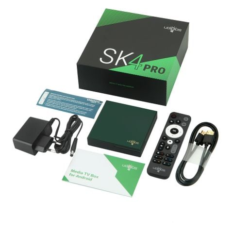 Android TV Box Ugoos SK4 Pro – Android 14, Chip Amlogic S905X5M-K Thế Hệ Mới 2026