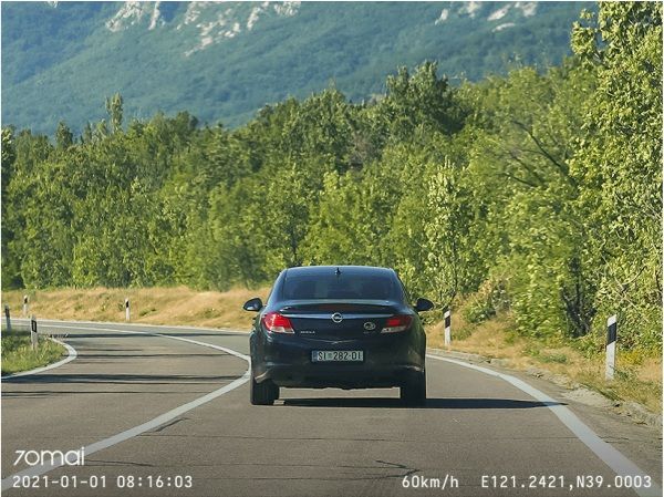 Camera hành trình 70mai A510 – Ghi hình 3K HDR, cảm biến Sony STARVIS 2, GPS, ADAS