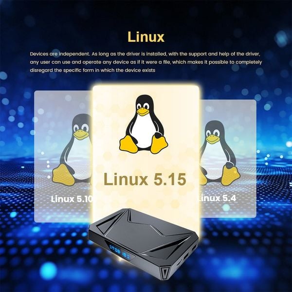 Box Allwinner H728 chạy hệ điều hành Linux (Debian/OpenWrt)