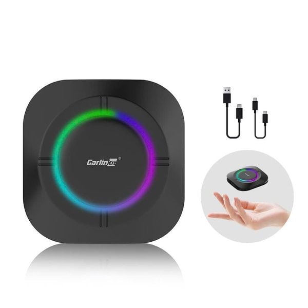 Carlinkit TBox S2P – Android Box Ô Tô | CarPlay Không Dây | Mới 2025