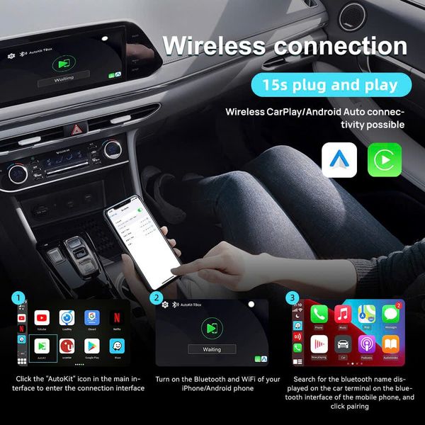 Carlinkit TBox AR – Android Box Ô Tô Tích Hợp Camera Hành Trình Chuẩn Full HD