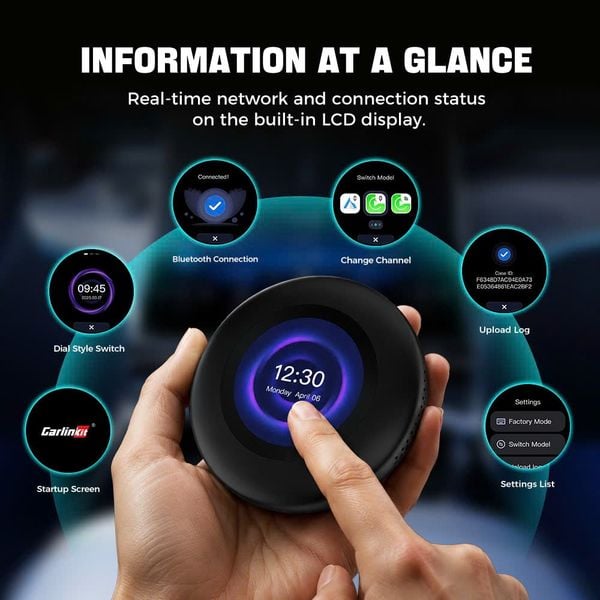 Android Box Cho Ô Tô Carlinkit Tbox Ultra 3 – Siêu Phẩm Android 15, Kết Nối 5G Đỉnh Cao - New 2026