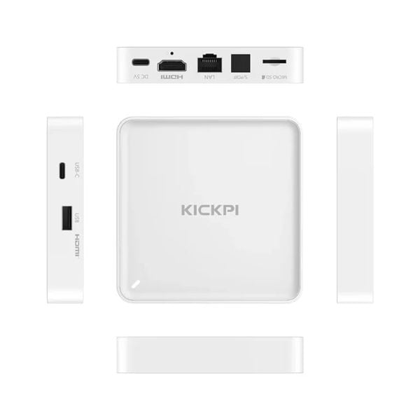 KICKPI KP3 Google Certified Android TV Box Android 14 - Netflix 4K Chính Hãng