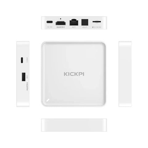 KICKPI KP3 Google Certified Android TV Box Android 14 - Netflix 4K Chính Hãng