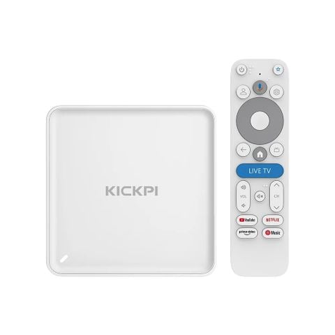 KICKPI KP3 Google Certified Android TV Box Android 14 - Netflix 4K Chính Hãng