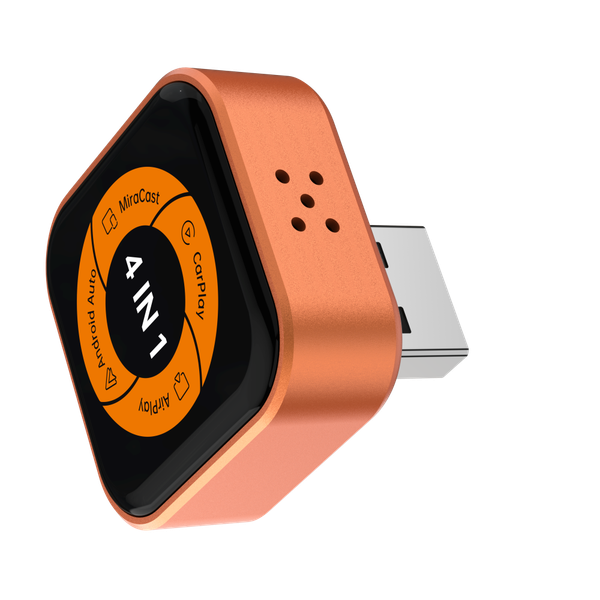 Thiết bị chuyển đổi thông minh CarlinKit Mini Ultra 6 (4 trong 1) Không Dây Cho Ô Tô