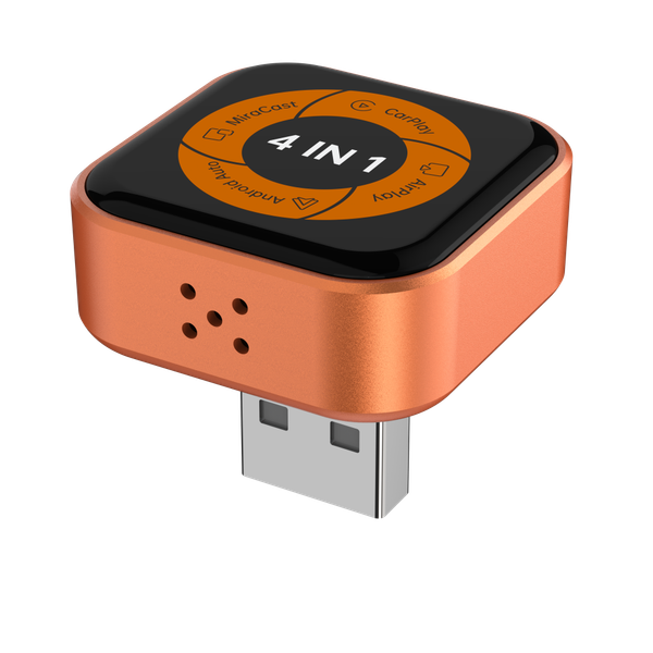 Thiết bị chuyển đổi thông minh CarlinKit Mini Ultra 6 (4 trong 1) Không Dây Cho Ô Tô