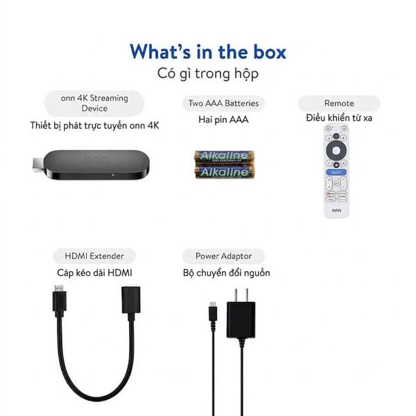 onn 4K Streaming Device, Google TV with Gemini (Model 2026)