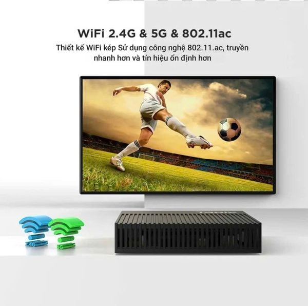Android TV Box Tanix X4 – RAM 4GB, ROM 32GB – Chip Amlogic S905X4 – Android 11 – Hỗ trợ 4K, WiFi 5G