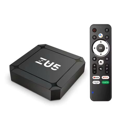 TV Box ZU5 – Android 10.0, RAM 2GB + ROM 8GB, 4K HDR, Điều khiển giọng nói | Mới 2025