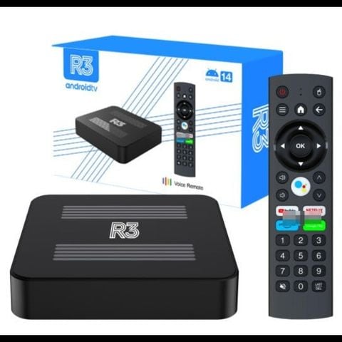 Android TV Box R3 – RAM 2GB / ROM 16GB – Android 14 Giá Rẻ