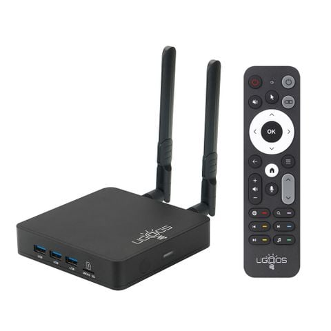 Ugoos AM9 64bit – Android TV Box cao cấp | Chip S905X5 | Android 14 | Wi-Fi 6 | New 2025