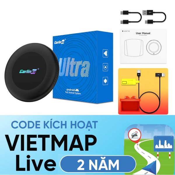 Carlinkit TBox Ultra 2 Android 15 – Biến Màn Hình Ô Tô Thành Hệ Giải Trí Cao Cấp