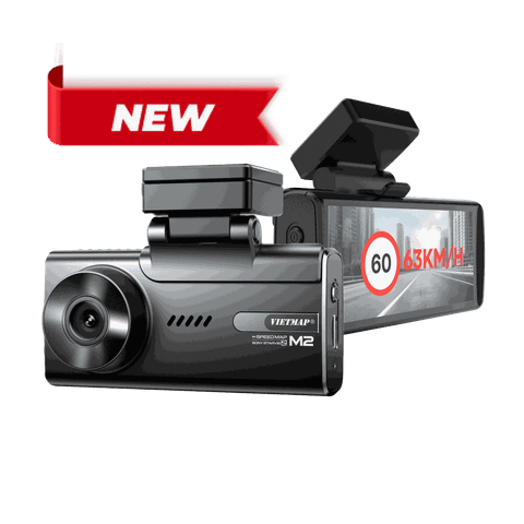 Camera Hành Trình VIETMAP SPEEDMAP M2 - Trực Tuyến 4G, Trợ Lý Lái Xe Thông Minh