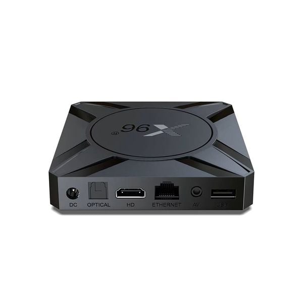 Android TV Box X96 M300 S905X5M – Android TV 14 – 4K HDR – AI-SR – LAN 1000M – WiFi 5G – RAM 4GB – ROM 32GB - New 2025